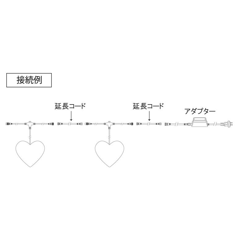電源アダプター 電源コード イルミネーション コロナ産業 オーロラライト用 電源ア...