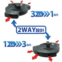 【メール便送料無料】光デジタルセレクター光角型3入力1出力デジタルオーディオ切替器ブラック【TOSLINKオプティカル光Optical角形光ケーブル分配S/PDIF】