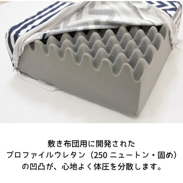 日本製 体圧分散ウレタンクッション 正方形 40cm×40cm 15cm厚 凹凸|デスクワーク 丸形 でこぼこ 可愛い おしゃれ 北欧 和風 デコボコ ムアツ 座椅子 痔 お尻に優しい 腰痛 快適 綿100% ラウンド クッション テレワーク 座布団 仕事 国産 座クッション 高反発 在宅ワーク