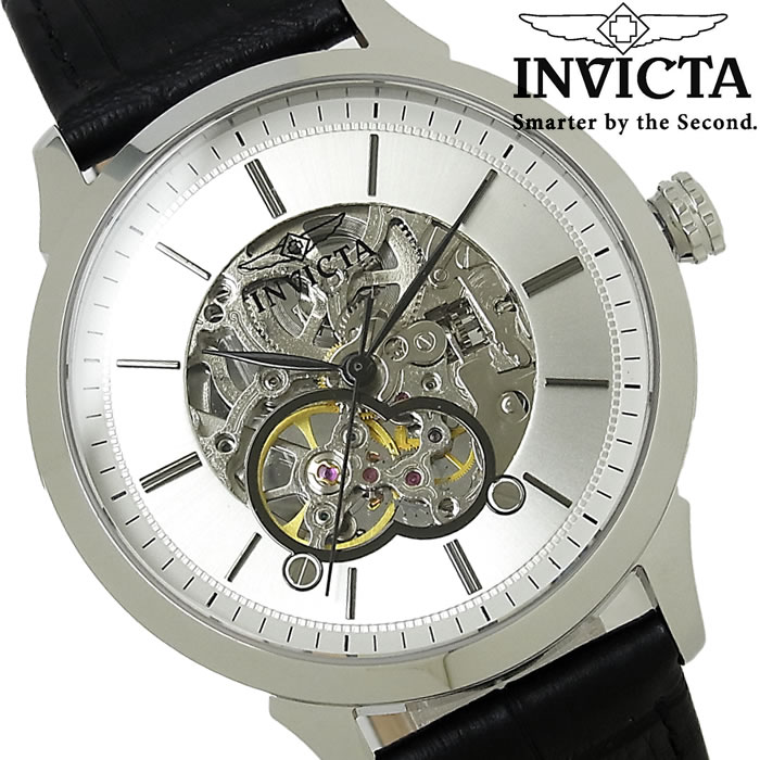 【送料無料】腕時計 メンズ INVICTA インビクタ 機械式 スペシャリティ 18135 ブランド スケルトン レザー Specialty…