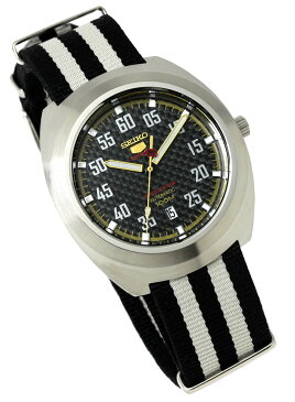 【送料無料】 SEIKO セイコー 5 SPORTS ファイブスポーツ メンズ 腕時計 自動巻き 防水 SRPA93K1 ブラック ホワイト ナイロンベルト プレゼント ギフト ラッピング無料
