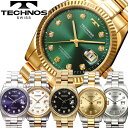 【国内メーカー正規保証】TECHNOS テクノス 腕時計 ラウンドデイト メンズ メンズウォッチ 高級感 3針 アナログ クォーツ ギフト プレゼント クリスマ...