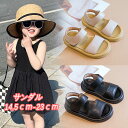 【P20倍限定!】サンダル キッズ 子供 マジックテープ付き ストラップ サンダル 女の子 ストラップサンダル ぺたんこ 小さいサイズ 履きやすい 可愛い カジ...
