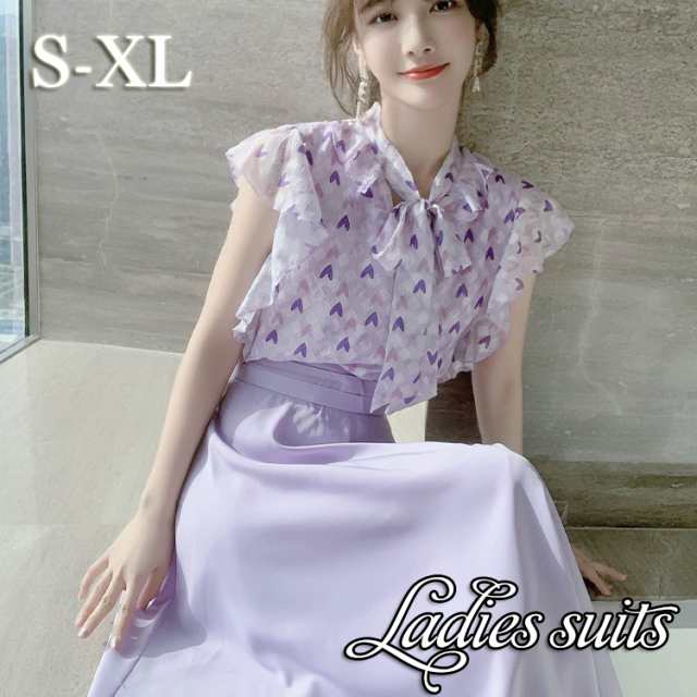 樂天商城 - セットアップ レディース 夏 トップス ブラウス フレアスカート 半袖 2点セット おしゃれ オフィス 通勤 OL カジュアル ボトムス デーラウス 大人 通勤 ゆったり シャツ20代30代40代 50代 送料無料