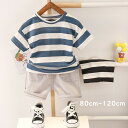 【P20倍限定!】子供服 男の子 半袖 2点セット ベビー服 上下セット シャツ/パンツ 夏服 シャツ/パンツ キッズ 保育園 幼稚園 夏 普段着 通園 夏服 ...