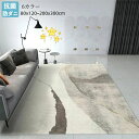 【楽天スーパーSALE半額OFF】ラグ ラグマット 80X120cm~200×300cm カーペット おしゃれ 長方形 北欧 丸洗い 洗える ウォッシャブル マイクロファイバー 滑り止め 床暖房対応 オールシーズン 夏 冬 絨毯 リビング 韓国インテリア 新生活 引越し