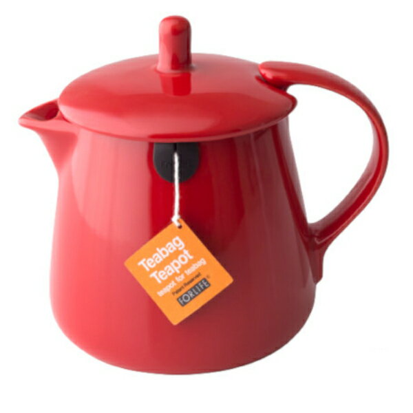 FORLIFE ティーバッグ ティーポット レッド 403-Red