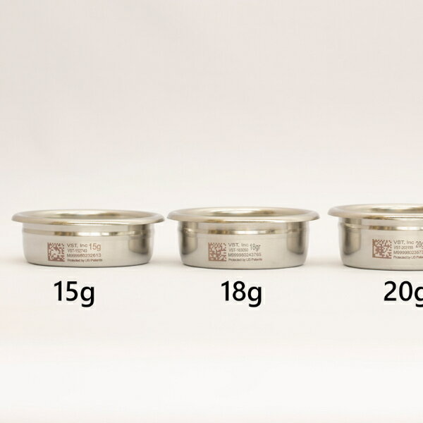 VST Preclslon Filter Basket Ridget 20g コンペティションモデル