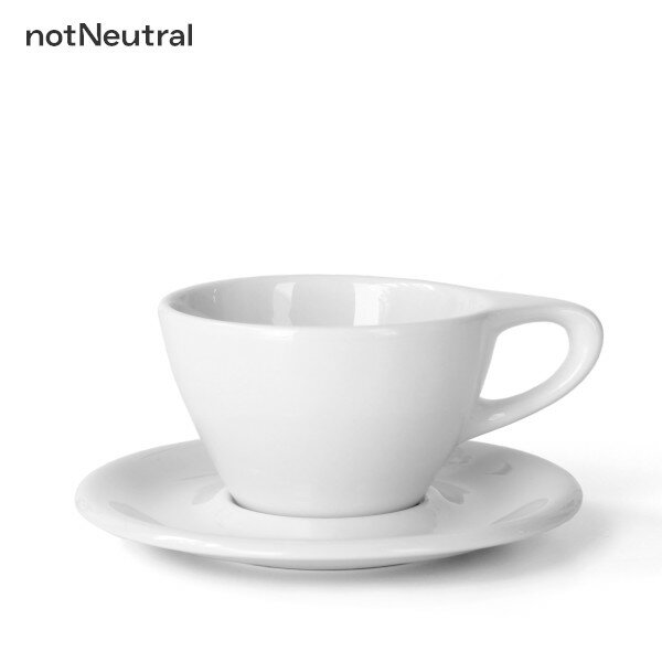notNeutral nN LN Latte Cup & Saucer 8oz White 89208853