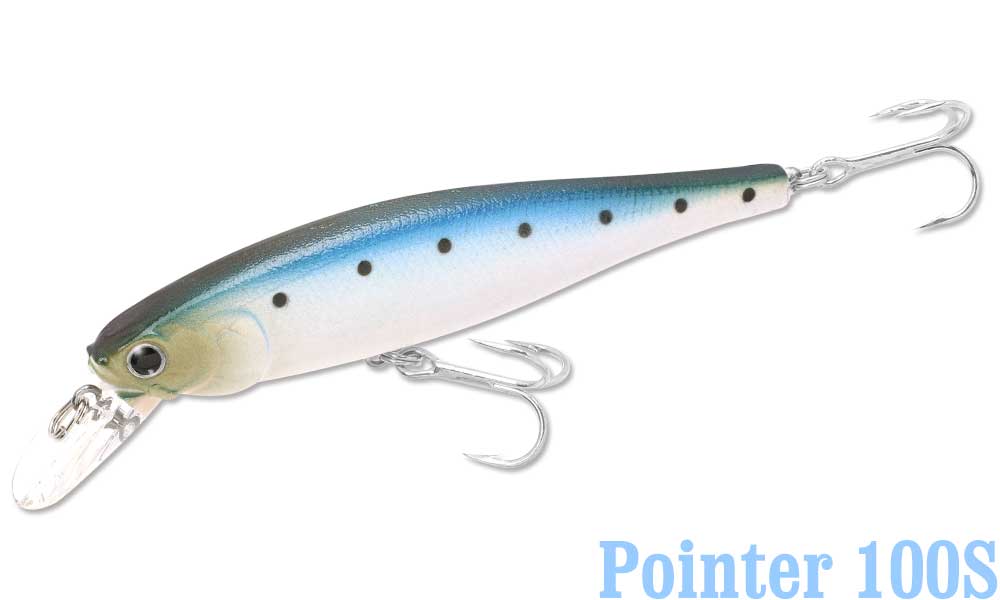LUCKY CRAFT USA【ラッキークラフト】ポインター100S - ソルトカラー
