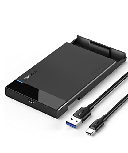 UGREEN 2.5C` HDD P[X hdd/ssd n[hfXNP[X USB3.1 Gen 2 Type-CڑKi [USB C-A