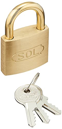 SOL-HARD SOLシリンダー南京錠 NO.2500 40mm 同一鍵