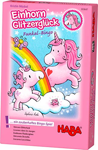 Einhorn Glitzergluck - Funkel-Bingo