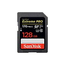 SanDisk 128GB Extreme PRO UHS-I SDXC 170MB/s SDSDXXY-128G TfBXN COpbP[W