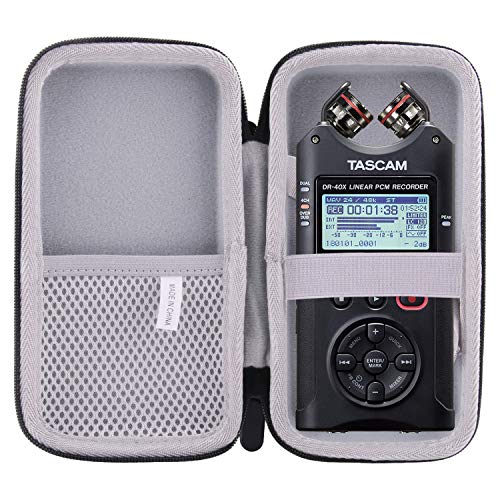 用の TASCAM ポータブルオーディオレコDR-40X 専用保護 キャリングケース 収納ケース -waiyu JP