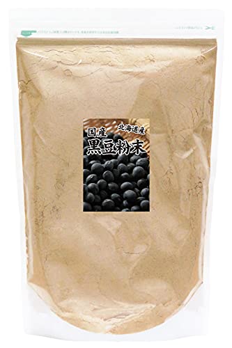 自然健康社 黒豆粉末 1kg きな粉 き