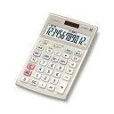 CASIO(カシオ) カシオ 本格実務電卓 12桁 検算機能 ジャストタイプ ゴールド JS-20WKA-GD-N グリーン購入法適合 エコマー