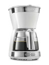 De'Longhi (デロンギ) ドリップコーヒーメーカー アクティブ ICM12011J-W レギュラーコーヒー 5杯用 ペーパーレスフィルタ