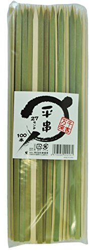 業務用 平串 6mm 長さ27cm 約100本入 練り物にも安定して刺せる