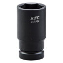 京都機械工具(KTC) 12.7mm (1/2インチ) インパクトレンチ ソケット (セミディープ薄肉) BP4M-27T