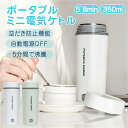 【送料無料】ポータブル電気ケトル 電気水筒 電気ケトル 電気ポット 30℃～100℃ 450ml DC12V小型車/24Vトラック兼用 魔法瓶ポット ポータブル 旅行 外出 自動電源OFF 空だき防止機能 5分間で沸騰 誕生日 おしゃれ 人気商品 誕生日 記念日プレゼント