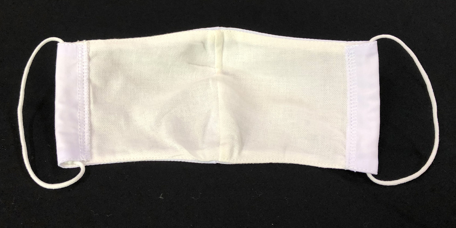 洗える立体マスク　3枚セット　布製　白　子供用（100〜160）　小学校学童用にお使い下さい。日本製　送料無料（郵送）