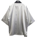 【Happi.Tokyo|はっぴどっと東京】オリジナルデザイン法被ロイヤルシルバー Royal Silver 銀法被 はっぴ ハッピ 半被 半纏 はんてん日本 お祭り 太鼓 フェス イベントフリーサイズ当社オリジナルのデザイン法被