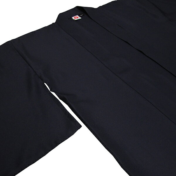 【Happi.Tokyo｜はっぴどっと東京】羽織（はおり）ネイビー Navy 無地角袖 かくそで 身八つ口羽織 はおり法被 はっぴ ハッピ 半被 半纏 はんてん日本 お祭り フェス イベント ファッション大人用 フリーサイズ