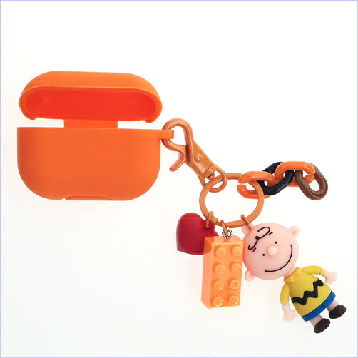 airPodsPro ケース かわいい キャラクター イヤホンケース 落下防止 キャラクターキーホルダー付きエアポッドケース happide2014-10000699 ハッピデイ サンプル画像2