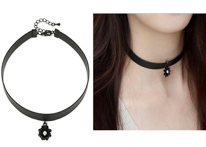 ネックレスチョ-カー ネックレス・ペンダント ジュエリーアクセサリー タトー チョーカーフラワー