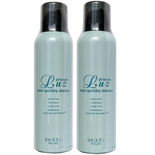 ルース スパークリング シャンプー 150g 2個セット 炭酸シャンプー アミノ酸 ノンシリコン うるおう髪質 ラベンダーの香り 頭皮洗浄 ヘッドスパ スタイリ...