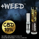 送料無料 +WEED プラスウィード カートリッジ 吸うCBD CBD10% 交換用カートリッジ1個入り オージークッシュ 日本製 CBD 純度99% ニコチン...
