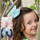 【メール便送料無料】ベビー ヘアアクセサリー MANDYバティックボウBoutique bow