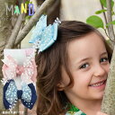 【メール便送料無料】ベビー ヘアアクセサリー　MANDYバティックボウBoutique bow