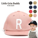 Little Grin Buddyスリムロゴキャップ ベースボールキャップ イニシャルキャップ 対象年齢は1歳から2歳 リトル グリンバディ ニューエラ ベビーキッズ帽子 ベビーキッズキャップ 子供 女の子 男の子