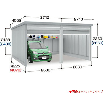 【イナバガレージ】ガレーディアGRN-2642SL-2■豪雪地型