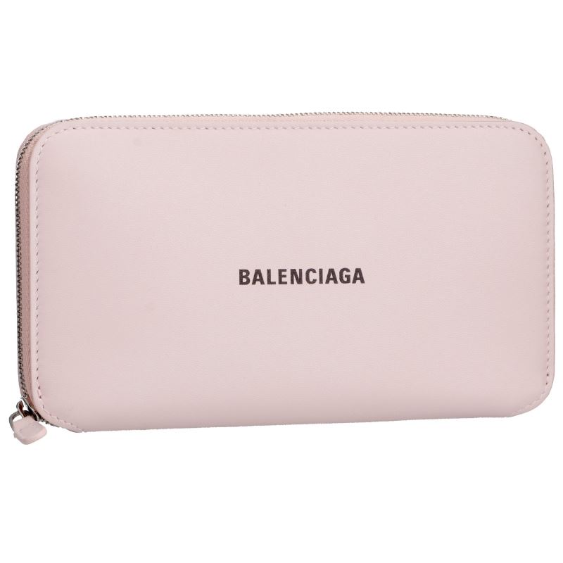 バレンシアガ 長財布 レディース バレンシアガ BALENCIAGA 長財布 CASH 594290 LIGHT ROSE/L BLACK