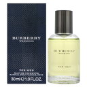 バーバリー BURBERRY 香水 メンズ ウィークエンドフォーメン ET/SP 30ml 1