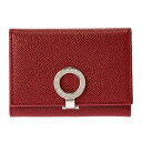 ブルガリ BVLGARI カードケース レディース 33887 RED