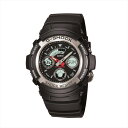 ブランド名：CASIO(カシオ)シリーズ：G-SHOCKメーカー型番：AW-590-1AJFジェンダー：メンズ文字盤カラー：黒ケース素材：ウレタンバンド：ウレタンバンドガラス：ミネラルグラスムーブメント：電池式防水：20気圧防水ケースサイズ...