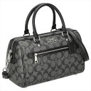 R[` COACH nhobO 83607 GRAY/BLACK