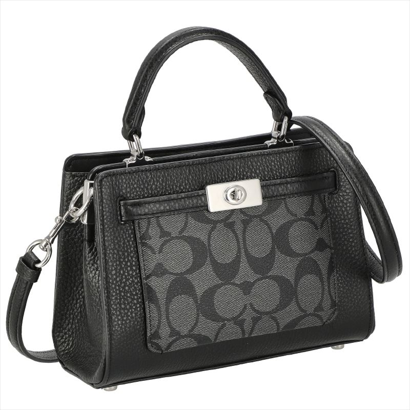 ڴָꥻۥ COACH ϥɥХå CC977 BLACK