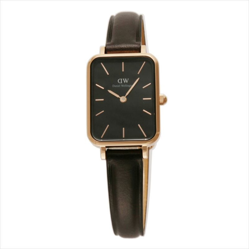 【期間限定セール】ダニエル ウェリントン DANIEL WELLINGTON 腕時計 レディース Quadro Pressed Sheffield DW00100435 ブラック