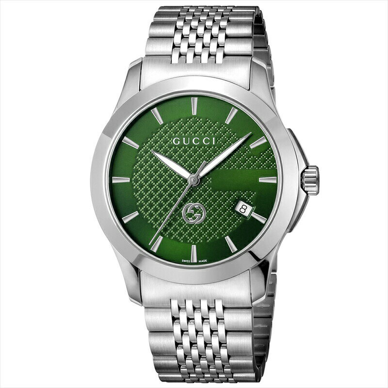 【期間限定セール】グッチ GUCCI 腕時計 メンズ Gタイムレス YA1264108 グリーン