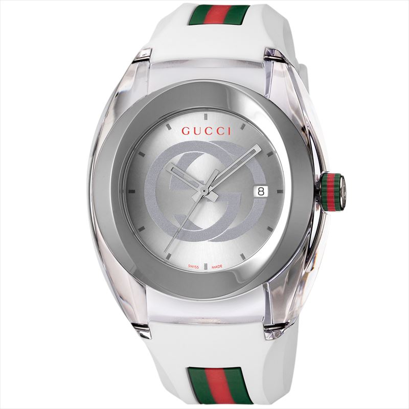グッチ 腕時計（メンズ） 【期間限定セール】グッチ GUCCI 腕時計 GUCCI SYNC YA137102A ホワイト
