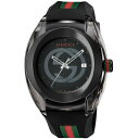 グッチ 腕時計（メンズ） 【期間限定セール】グッチ GUCCI 腕時計 GUCCI SYNC YA137107A ブラック