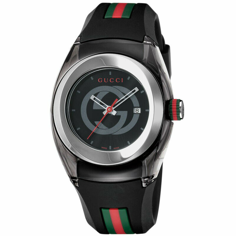 グッチ 腕時計 【期間限定セール】グッチ GUCCI 腕時計 GUCCI SYNC YA137301 ブラック