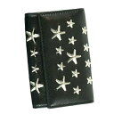 ジミーチュウ ジミー チュウ JIMMY CHOO キーケース NEPTUNE LEATHER WITH STARS BLACK