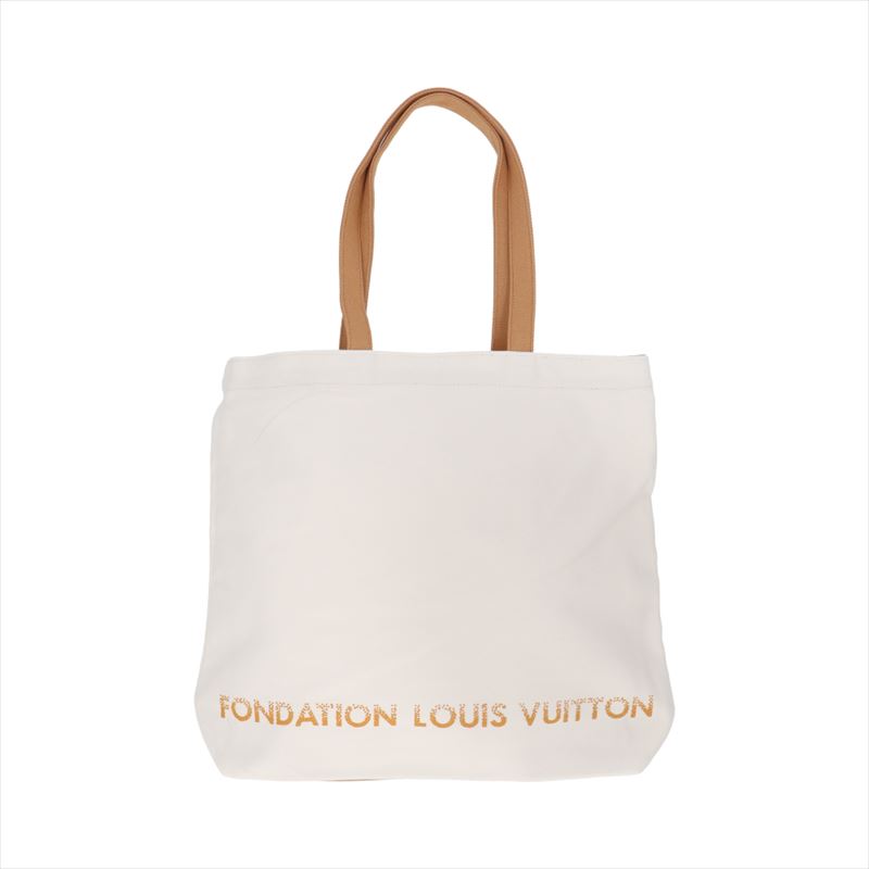 【期間限定セール】ルイヴィトン LOUIS VUITTON トートバッグ LV-FDT-BE ホワイト/ベージュ パリ 美術館 限定