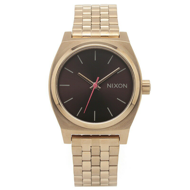 ニクソン 腕時計（メンズ） 【期間限定セール】ニクソン NIXON 腕時計 A1130-2617 ブラウン ステンレス MEDIUM TIME TELLER